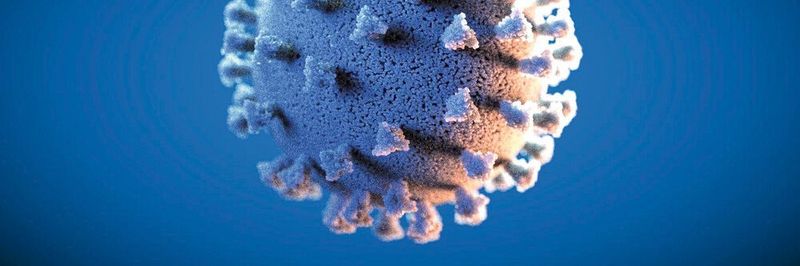 In einem umfangfreichen Röntgenscreening haben Forscher vielversprechende Kandidaten für Medikamente gegen das Coronavirus (künsterische Darstellung) identifiziert.