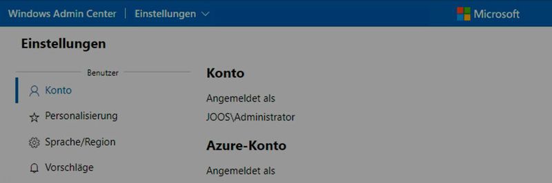 Das Windows Admin Center (WAC) bietet die Möglichkeit, Azure-Ressourcen auch im lokalen Rechenzentrum zu nutzen.