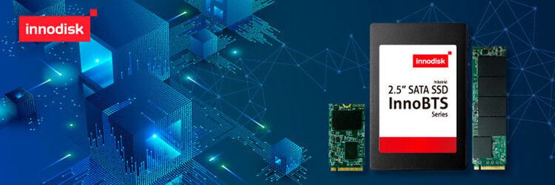 Die InnoBTS-Reihe von Innodisk nutzt Blockchain-Technologie.