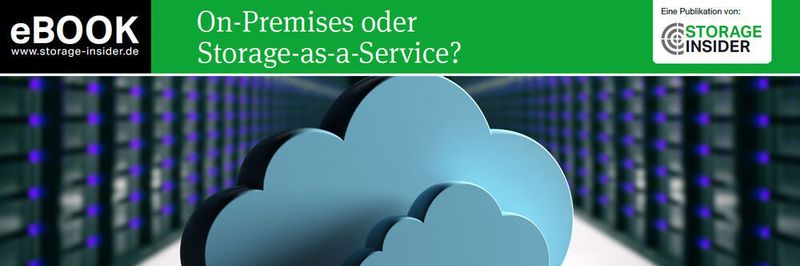 Wie viel Speicherinfrastruktur benötigt ein Unternehmen wirklich? Diese und weitere dringende Fragen zum Thema „On-Prem oder SaaS?“ beleuchtet unser neues eBook, das ab sofort zum kostenfreien Download bereitsteht.