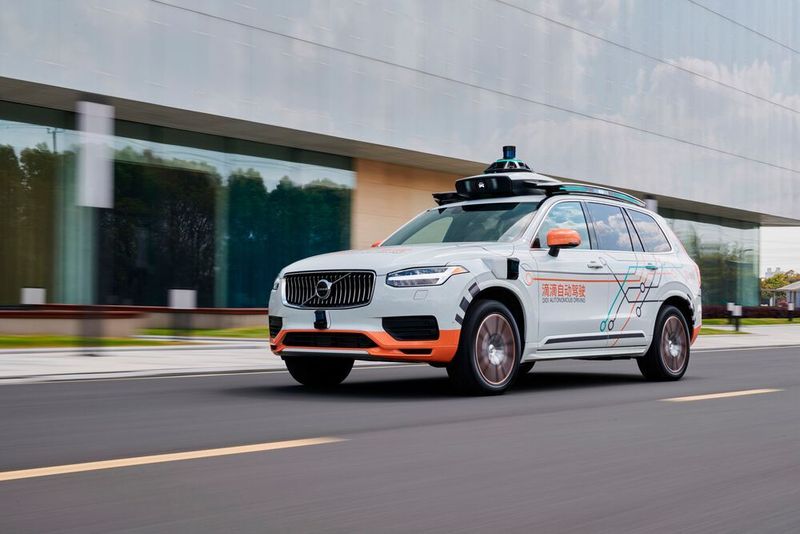 Volvo und Didi kooperieren bei autnomen Fahrzeugen.