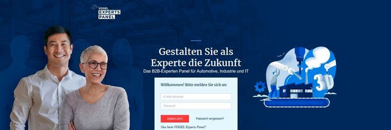 Das VOGEL Experts Panel bringt Wissen von Branchenexpert*innen aus der Industrie zusammen.
