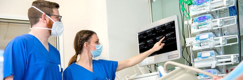 Das x-cardiac System in Betrieb auf der Intensivstation des Deutschen Herzzentrums Berlin