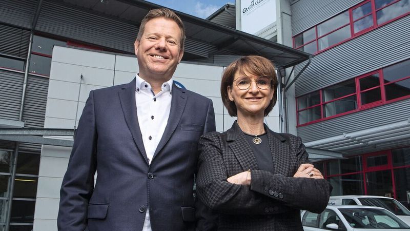 Die neuen Geschäftsführer der Standorte der Graf-Hardenberg-Gruppe in der Ortenau: (v.l.) Holger Fink und Grit Müller-Vorpahl.