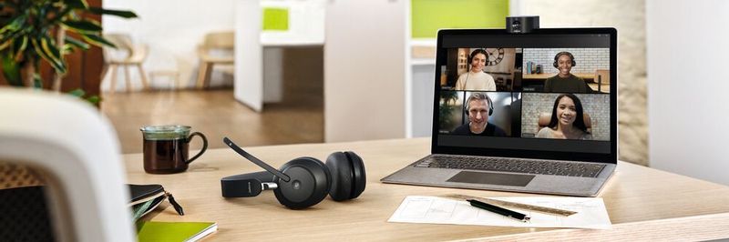 Mit der intelligenten Kamera PanaCast 20 reagiert Jabra auf die erhöhte Nachfrage an Lösungen für die hybride Arbeitswelt.