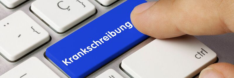 Die Online-Krankschreibung könnte auch nach der Corona-Pandemie eine Zukunft haben.