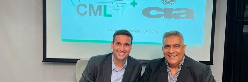 Daniel Jacob (li.), Geschäftsführer der CML Asien Organisation, und Frank Raffa, CEO von CIA, freuen sich auf eine erfolgreiche gemeinsame Zukunft.