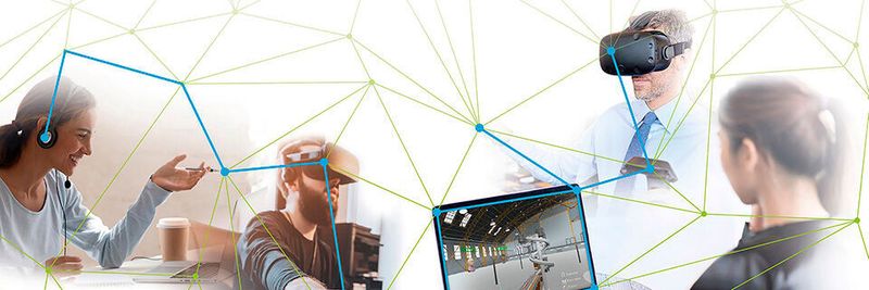 3D-Simulation über ein cloud-basiertes Videokonferenz- und Collaborationtool erlaubt Produktionsoptimierung in Echtzeit.