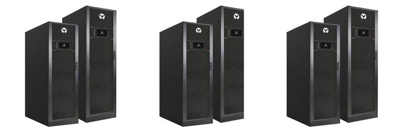 Das Vertiv-Produkt „Liebert EXM2“ ist in den Leistungswerten 100, 120, 160, 200 und 250 kVA/KW erhältlich.