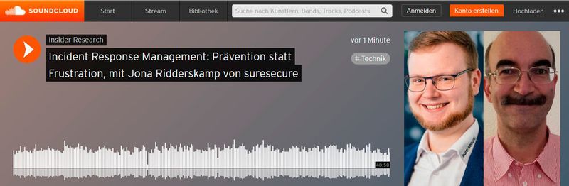 Incident Response Management: Prävention statt Frustration, ein Interview von Oliver Schonschek, Insider Research, mit Jona Ridderskamp von suresecure.