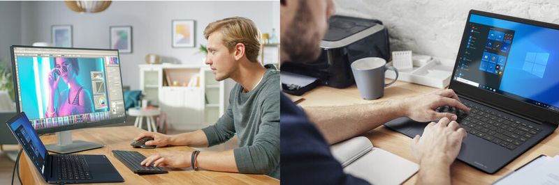Das 15,6-Zoll-Notebook Satellite Pro C50-H und der 14-Zöller C40-H sind mit Intel-Core-Prozessoren der 10. Generation bestückt. Zum Einsatz kommen dabei 10-nm-CPUs aus der Ice-Lake-Familie.