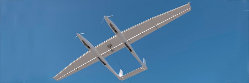 Liefert grünen Strom: dieses Segelflugzeug von Ampyx Power.