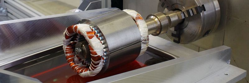 Die Kupferkabel in Elektromotoren sind mit speziellen Harzen überzogen, die den Motor vor äußeren Einflüssen schützen.