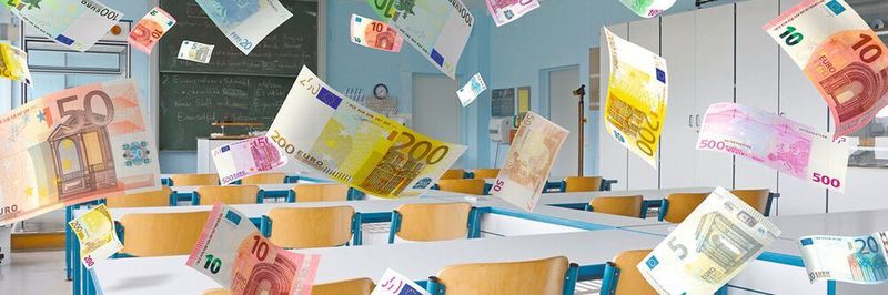 Das Gesamtvolumen des DigitalPakts Schule beläuft sich auf 6,5 Milliarden Euro
