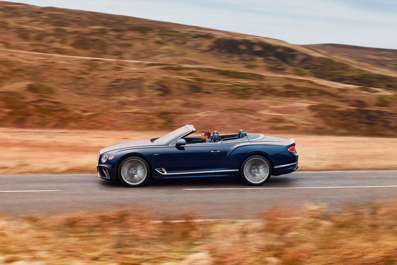 Ganz klassisch: Bentleys Continental GT Speed Cabriolet.