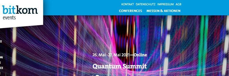 Der „Quanten-Summit“ von Bitkom Ende Mai hat die Quantentechnologie in Europa umfassend in den Blick genommen.