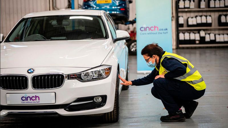 Cinch hat aktuell gut 3.300 Autos auf seiner Plattform.