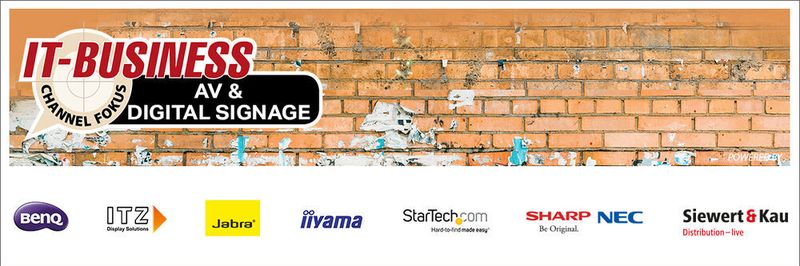 Alle Infos rund um die Themen AV und Digital Signage finden Sie auf unserer aktuellen Microsite.
