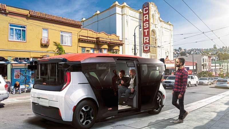 Ab 2023 will Cruise seine speziell entwickelten autonomen Orion-Shuttles öffentlich einsetzen.