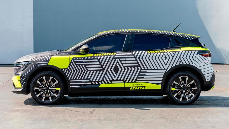 Der vollelektrische Mégane kommt im nächsten Jahr auf den Markt.