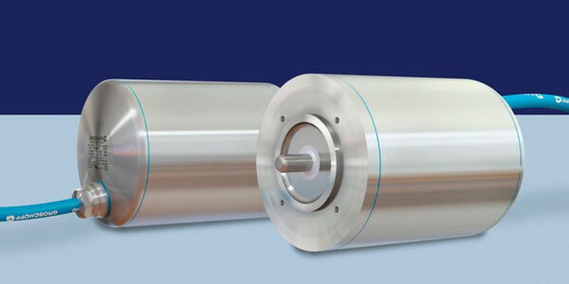 Unter den vorgestellen neuen Produkten findet sich unter anderem die neue ESKH-Baureihe von Groschopp. Die Edelstahlmotoren eignen sich besonders für Hygieneanwendungen.