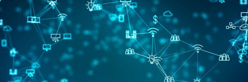 Im Internet der Dinge werden physische und virtuelle Objekte miteinander vernetzt und arbeiten zusammen.