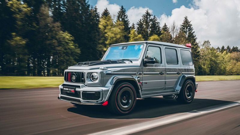 Brabus macht aus der G-Klasse einen Supersportwagen.