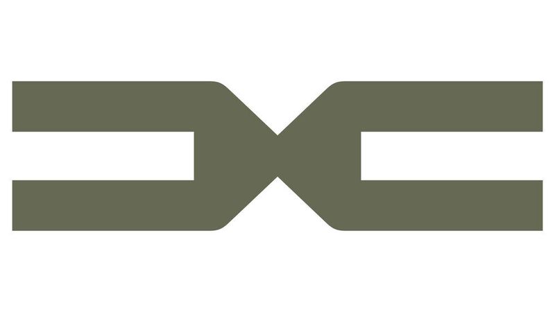 Das künftige Dacia-Emblem setzt sich aus den spiegelbildlich angeordneten Buchstaben D und C zusammen.