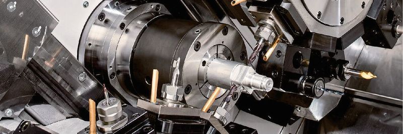 Das Kinematikkonzept der Miyano ANX-42SYY erlaubt hohe Freiheitsgrade in der Maschine.