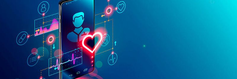 Mit Hilfe von Telemedizin-Anwendungen können Patienten aufgezeichnete Informationen über ihre Vitalfunktionen von zu Hause aus hochladen