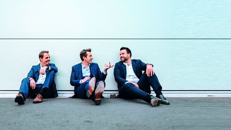 V. l.: Daniel Becker, Neven Injic und Mirco Rudorf bilden die League of Performance 306.