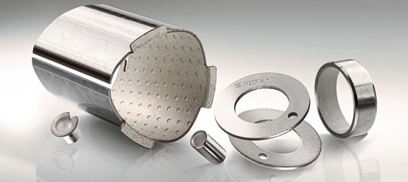Die zum Technologiekonzern Rheinmetall gehörende KS Gleitlager GmbH verzichtet bei Neuentwicklungen schon seit Jahren auf Blei. Die Lösungen reichen von gedrehten Massivbronze-Bauteilen über gewickelte Buchsen und Anlaufscheiben aus verschiedensten Stahlverbund-Werkstoffen bis hin zu beschichteten Hochleistungslagern.