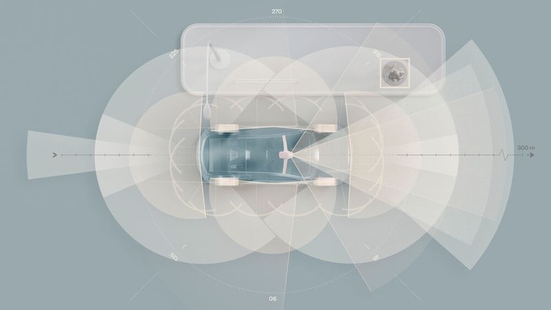 2022 kommt der vollelektrische Volvo XC90. Er setzt unter anderem auf Lidar-Sensoren.