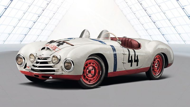 1950 ging Škoda mit dem „Sport“ zum ersten und letzten Mal in Le Mans an den Start.