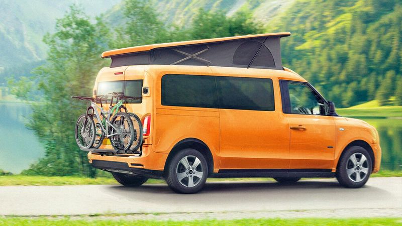 LEVC will den neu auf den Markt gebrachten Van VN 5 künftig auch als Elektro-Reisemobil anbieten.