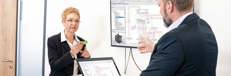 Stellen Hersteller alle Artikeldaten für ihre Produkte bereit, können diese über CAE-Tools, wie EPLAN oder WSCAD, problemlos abgebildet und zur Planung genutzt werden.