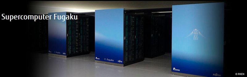 Der Fugaku-Supercomputer von Fujitsu steht in Tokio am Riken Center for Computational Science. Er landet bereits das dritte Mal auf Platz 1 der Top500-Liste
