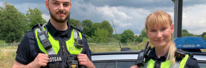 Die Polizei in Mecklenburg-Vorpommern bekommt Bodycams des Modells „VB400“