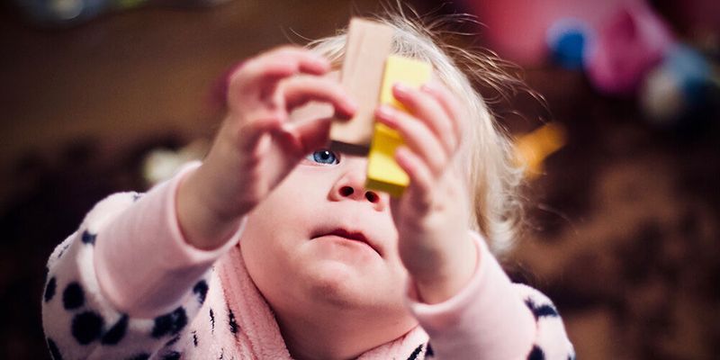 Spielzeuge wie etwa Bauklötze fördern das räumliche Denken und damit womöglich auch das spätere Verständnis für Mathematik.