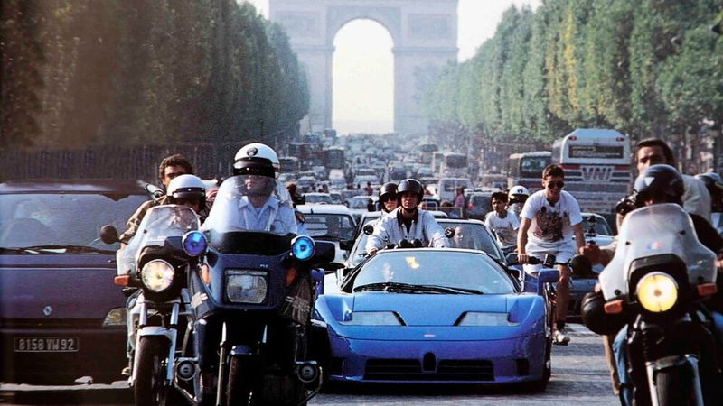 1991 feierte der Bugatti EB 110 in Paris seine Weltpremiere.