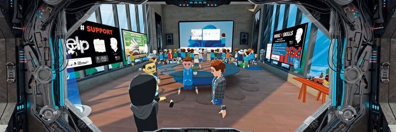 Einblicke in das kommende Microsoft-Betriebssystem Windows 11 gab es auf einer AltspaceVR-Veranstaltung des WBSC.