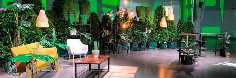 Welcome to the Jungle: So sah die Hauptbühne des Lead Management Summits in diesem Jahr aus.