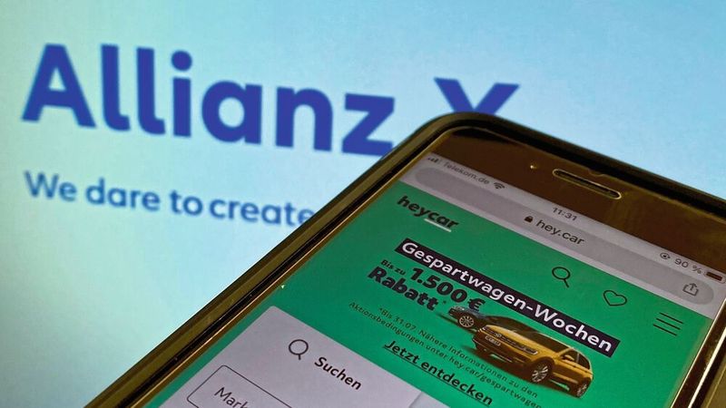 Neuer Gesellschafter für Heycar: Der Versicherungskonzern Allianz beteiligt sich an der Volkswagen-nahen Plattform.