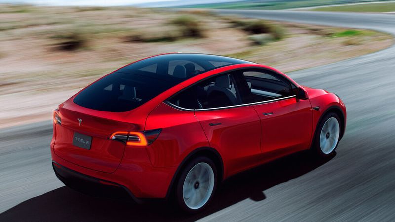 Der Mini-SUV Model Y von Tesla kommt im August nach Deutschland.