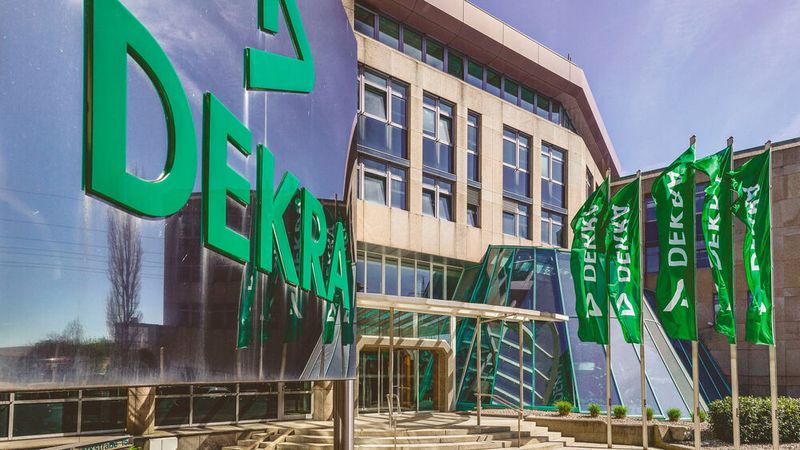 Die Dekra-Zentrale in Stuttgart.