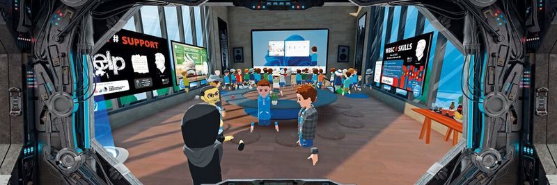 Einblicke in das kommende Microsoft-Betriebssystem Windows 11 gab es auf einer AltspaceVR-Veranstaltung des WBSC.