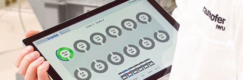 Oberfläche der Auswertesoftware „Berg Tronic“.