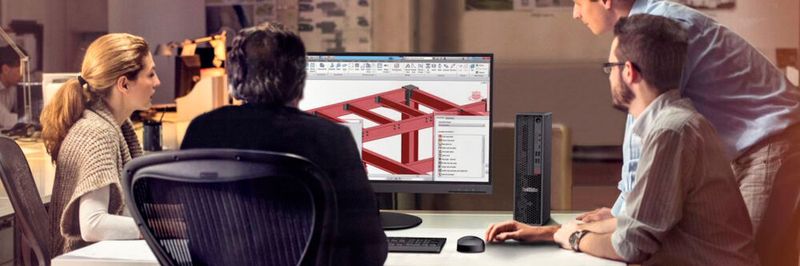 Lenovo setzt in den Thinkstations der P350-Serie Intel-Core- oder Xeon-W-Prozessoren der 11. Generation mit bis zu acht Prozessorkernen ein. Die Tower- und SFF-Varianten der Workstations bieten zusätzlich Raum für Nvidia-Grafikkarten.
