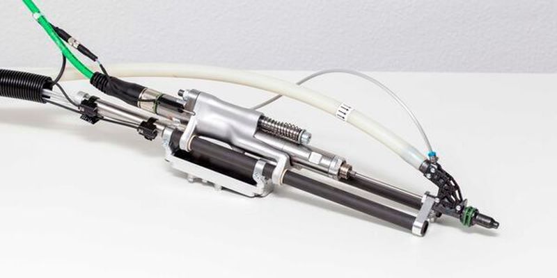 Viele der Komponenten des Leichtbau-SFM bestehen aus additiv gefertigten Teilen, um so das Gewicht des Moduls zu verringern.