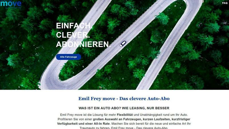 Emil Frey will mit seinem Auto-Abo einen neuen Absatzkanal für Neu- und Gebrauchtwagen schaffen.